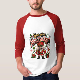 Festiv nötknäppare-semestrat soldatsoldat t shirt