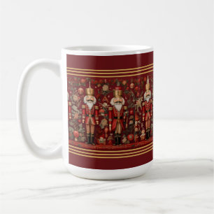 Festiv Nutcracker Holiday-mugg Kaffemugg