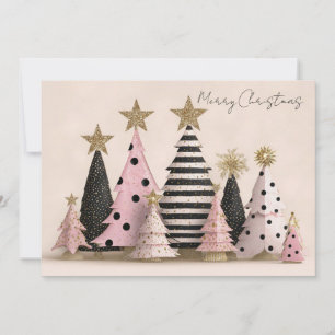 Festiv och Elegant Julgran Julkort