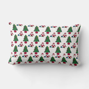 Festiv Santa jul kastkudde Mysig Lumbarkudde