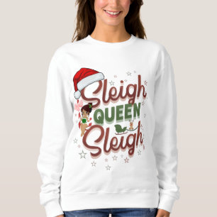 Festiv Sass-sweatshirt - Slädprinsessa Släd T Shirt
