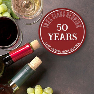 Festiv, Speciell återförening i 50:e klass underlä Underlägg Papper Rund