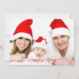 Festiv Trendig Glad Holiday Bild Nyår  Julkort