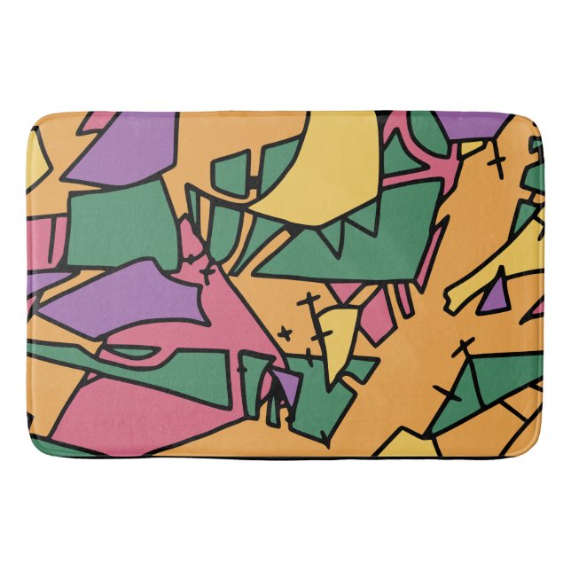 Festiv tudell badrumsmatta (Framsidan)