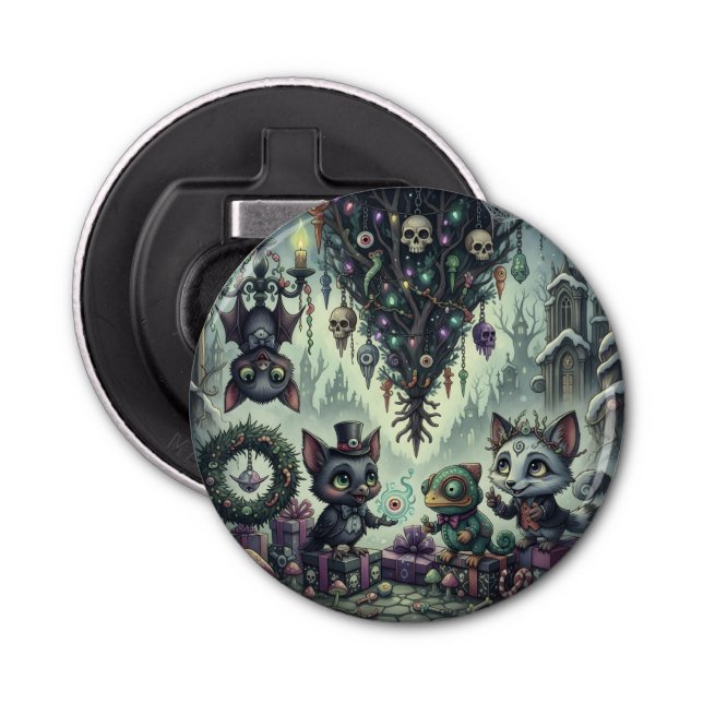 Festiv uppifrån och ned Träd 1 Flasköppnare (Framsidan)