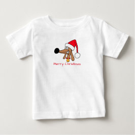 Festiv valp till julen t shirt