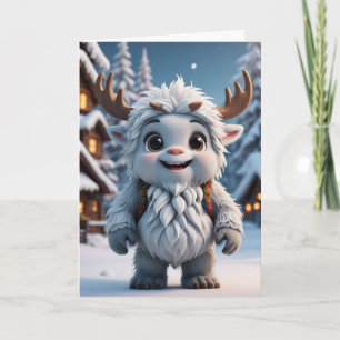 Festiv Yeti Helgkort