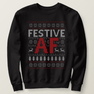 FESTIVA AF-christmas ful sweater Lång Ärmad Tröja