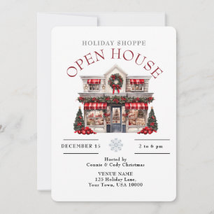 FESTIVA CHRISTMAS DEKORADE SHOP OPHOUSE INBJUDNINGAR