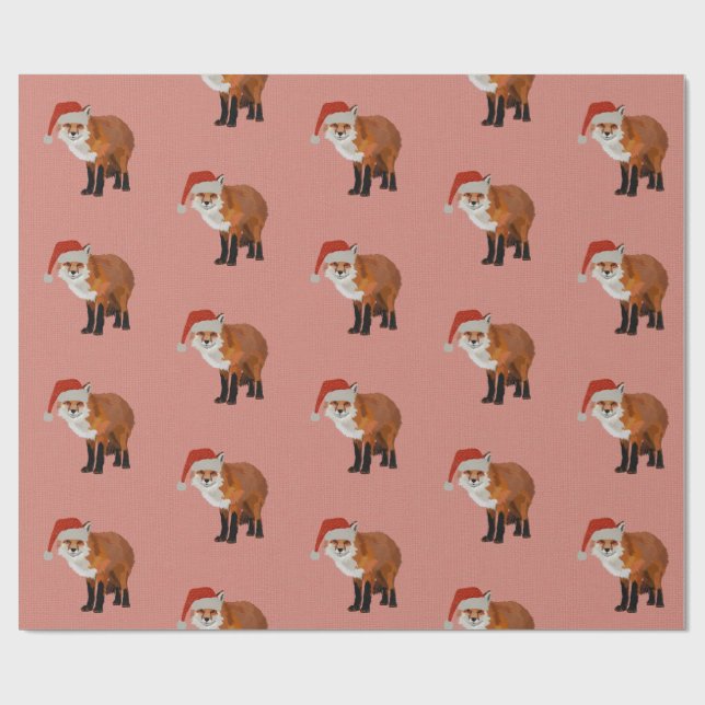 FESTIVA FOX-ROSA Papprare Presentpapper (Platt)