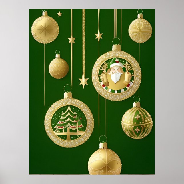 Festiva höstdekor poster (Framsidan)