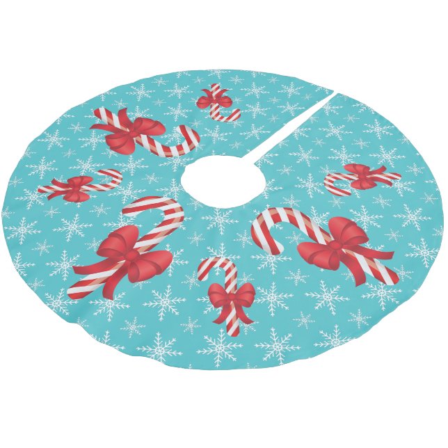 Festiva julgodisstavar julgransmatta borstad polyester (Vinklad)