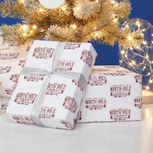 Festiva North Pole kakbolaget jul Presentpapper