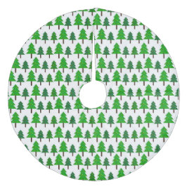 Festiva tallar - Trädskört Julgransmatta Fleece