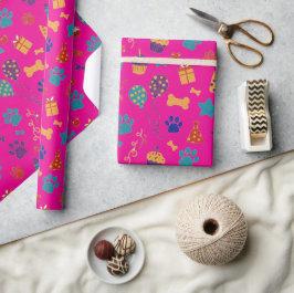 Festiva tassavtryck & festsnapsar Husdjur Jubileum Presentpapper