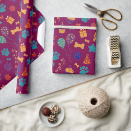 Festiva tassavtryck & födelsedagspresenter för hus presentpapper