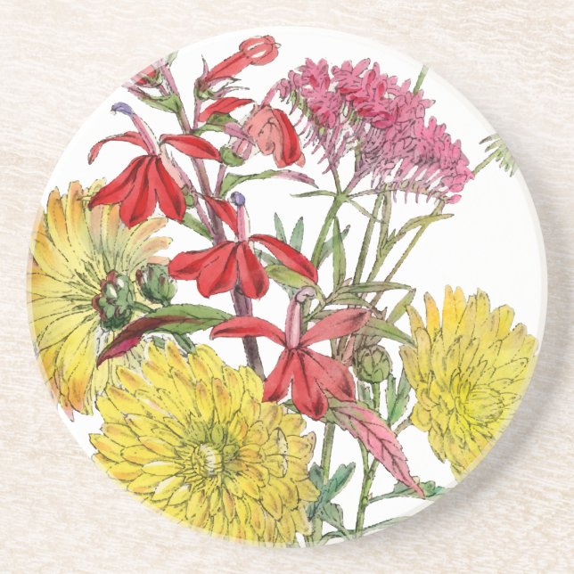 Festiva vårblommorpresenter underlägg (Framsidan)