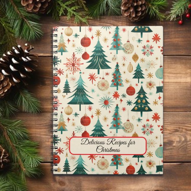 Festiva Vinterledighetsmönster Anteckningsbok (Skapare uppladdad)