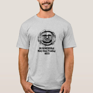 Festival 1973 för Summerisle majdag T-shirt