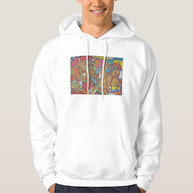 Festival 2014 sweatshirt med luva (Framsida)