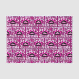 Festival Dreaming Vintage Retro Rosa-Black + rosa