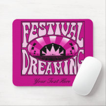 Festival Dreaming Vintage Retro Rosa-Black + rosa