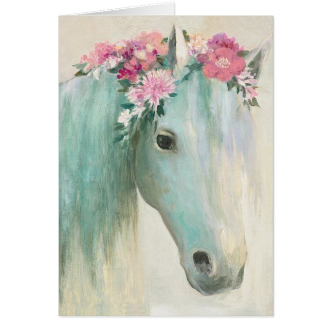 Festival Horse Hälsningskort (Framsidan)