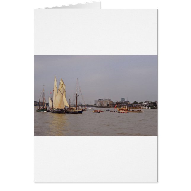 Festival i Greenwich Hälsningskort (Framsidan)