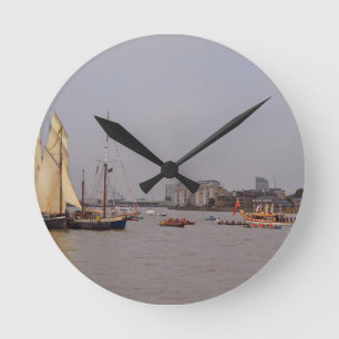 Festival i Greenwich Rund Klocka
