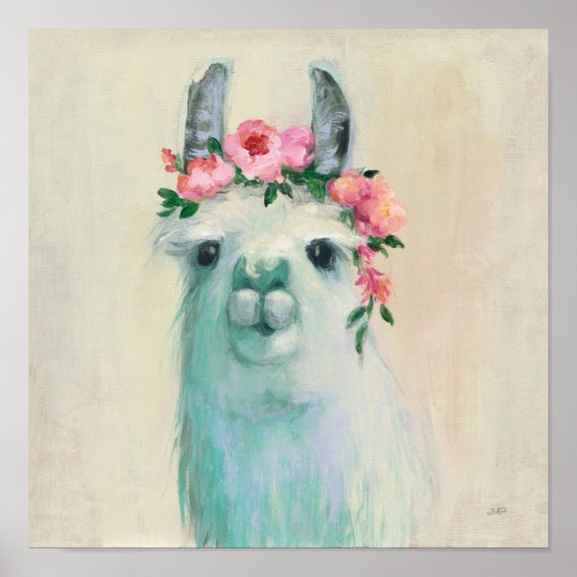 Festival Llama Poster (Framsidan)