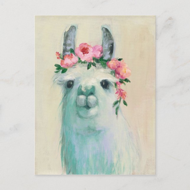 Festival Llama Vykort (Framsida)