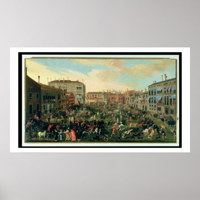 Festival of the Bulls, Campo San Polo Poster (Framsidan)