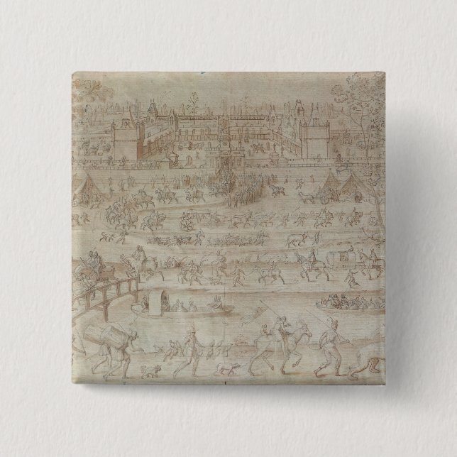 Festival på Chateaud'Aneten Knapp (Framsida)