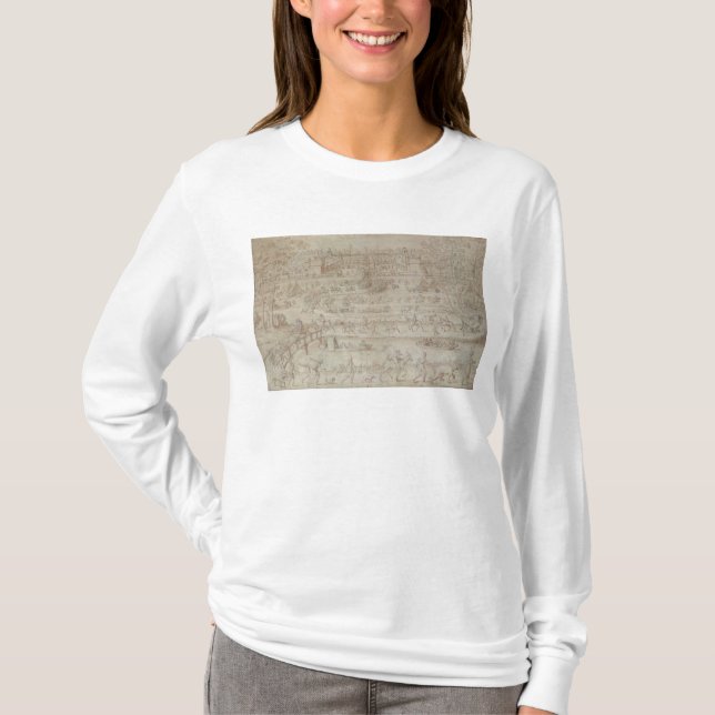 Festival på Chateaud'Aneten T Shirt (Framsida)