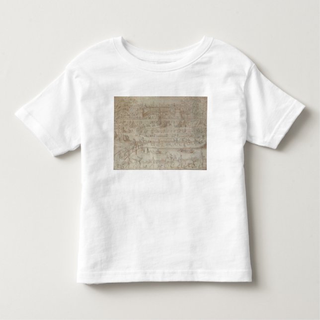 Festival på Chateaud'Aneten Tee Shirt (Framsida)