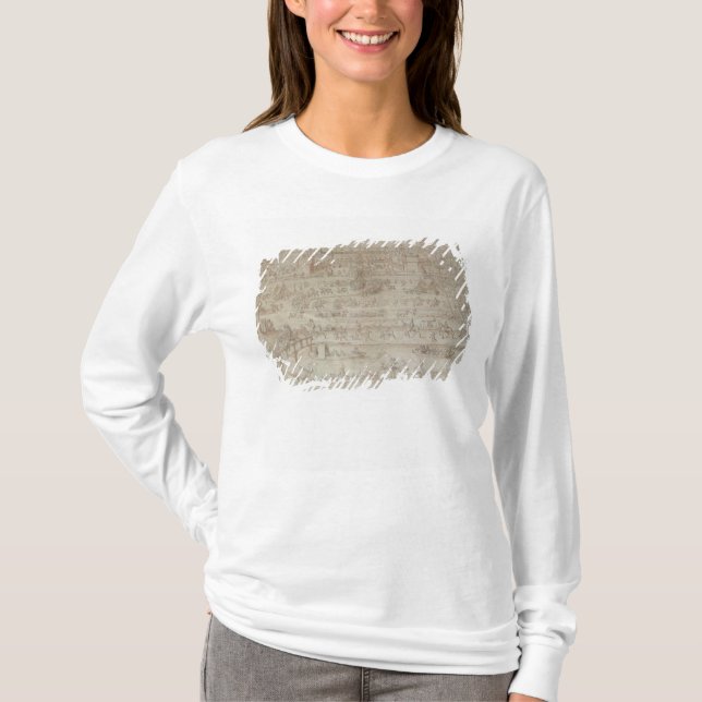 Festival på Chateaud'Aneten Tee Shirt (Framsida)