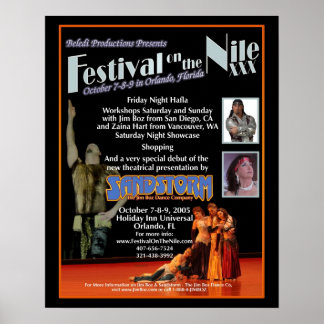 festival på Nilen XXX-Poster Poster