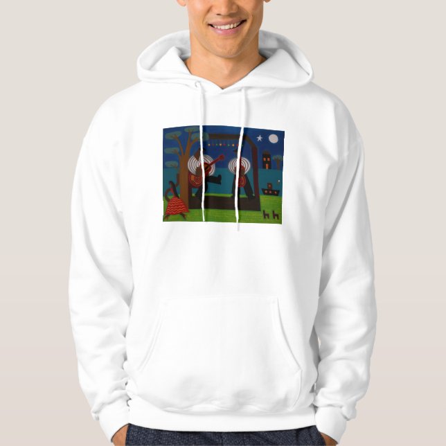 Festivalen av Samoire 2007 Sweatshirt Med Luva (Framsida)