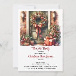 Festivalisk Framdörr Julens Öppna Hus  Inbjudningar