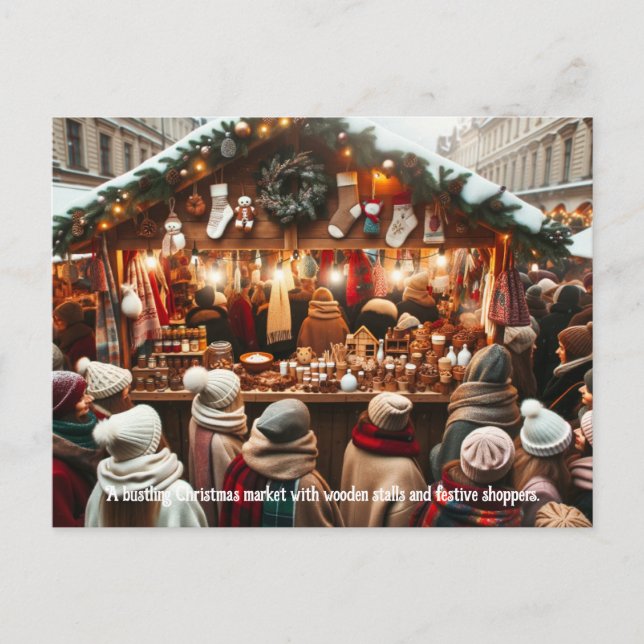 Festivalmarknadsmagi Vykort (Framsida)