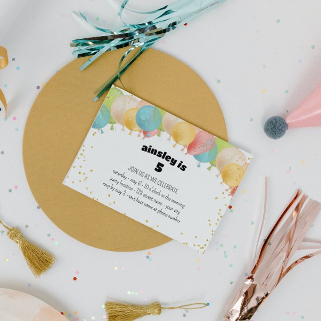 Festivalong Ballongfest Inbjudan (Skapare uppladdad)