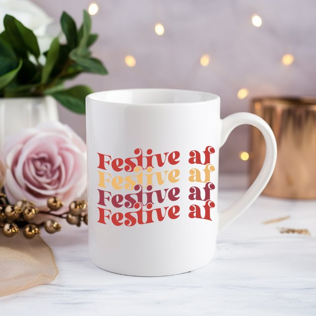 Festive af Drinking Coffee Mugg (Skapare uppladdad)