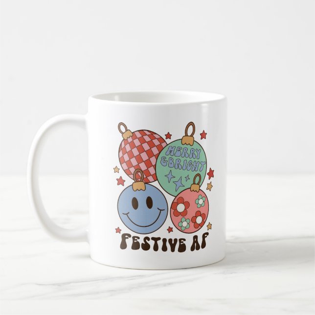 Festive AF-jul Kaffemugg (Vänster)
