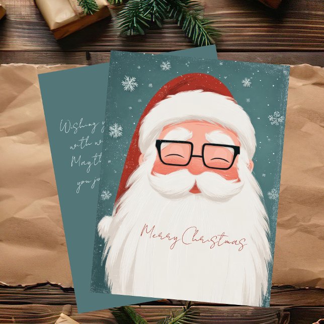 Festive and elegant Christmas Greeting Card Kort (Skapare uppladdad)