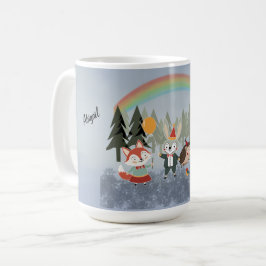 Festive animals kaffemugg