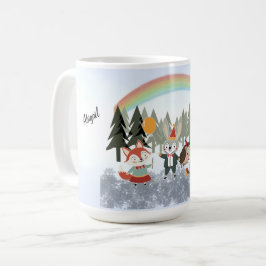 Festive animals kaffemugg