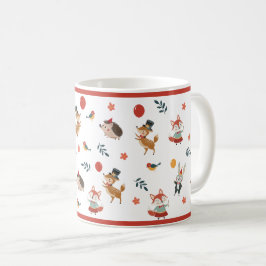 Festive animals kaffemugg