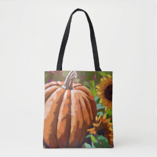 Festive Autumn Tote Tygkasse