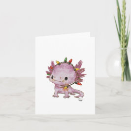 Festive Axolotl Kort
