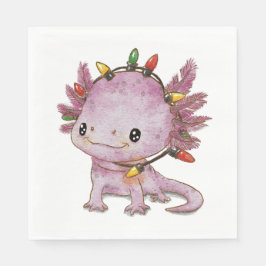 Festive Axolotl Pappersservett